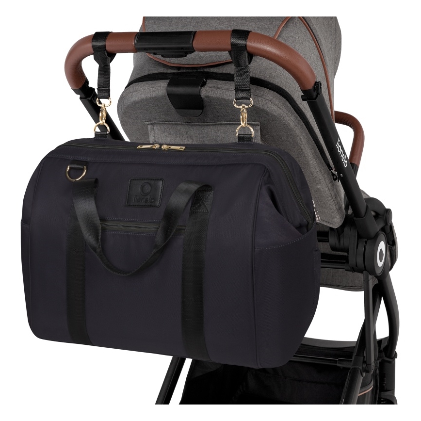 Lionelo - Bolsa cambiador para cochecito IDA Golden Moments