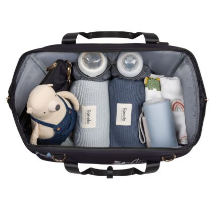 Lionelo - Bolsa cambiador para cochecito IDA Golden Moments
