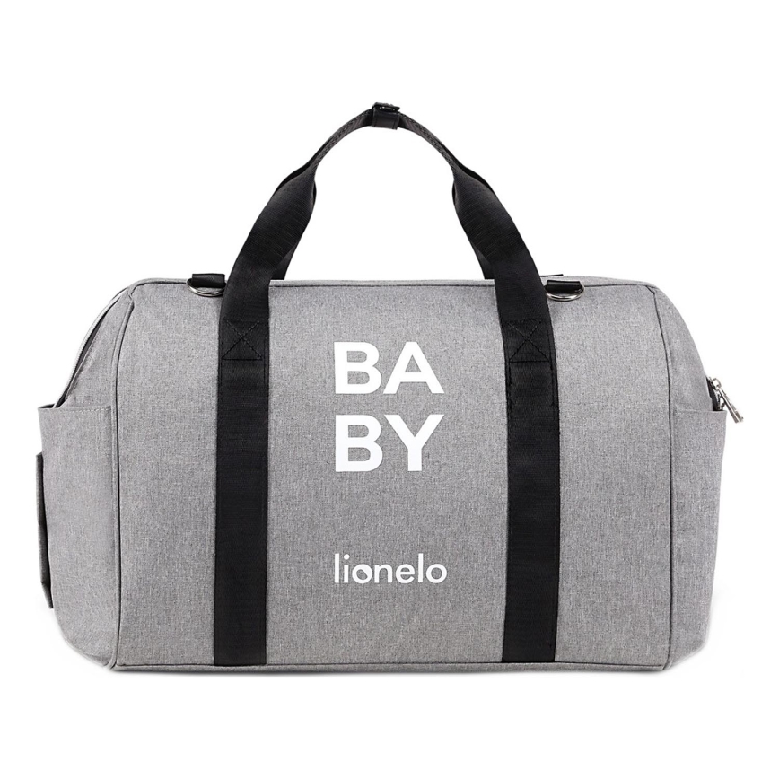 Lionelo - Bolso cambiador para cochecito IDA Gris Hormigón