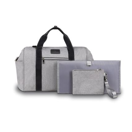 Lionelo - Bolso cambiador para cochecito IDA Gris Hormigón