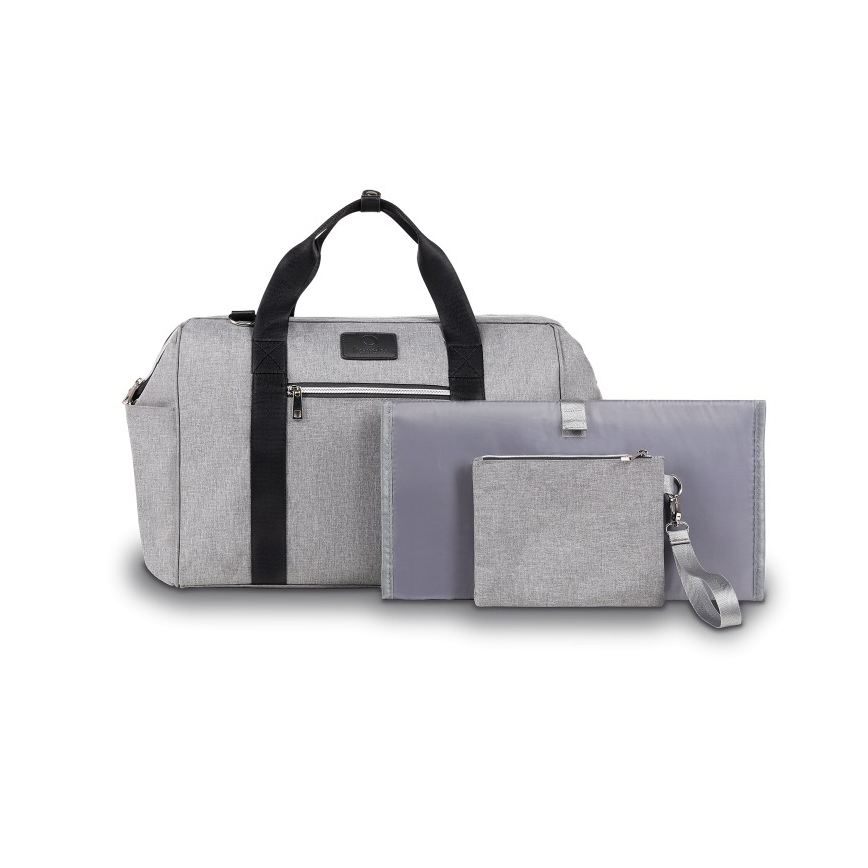 Lionelo - Bolso cambiador para cochecito IDA Gris Hormigón