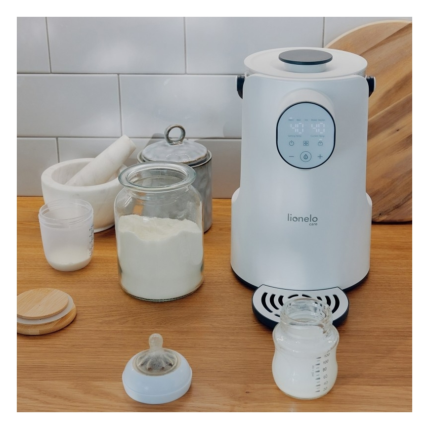 Lionelo - Calentador de biberones BABYPRESTO 1000W/230V blanco