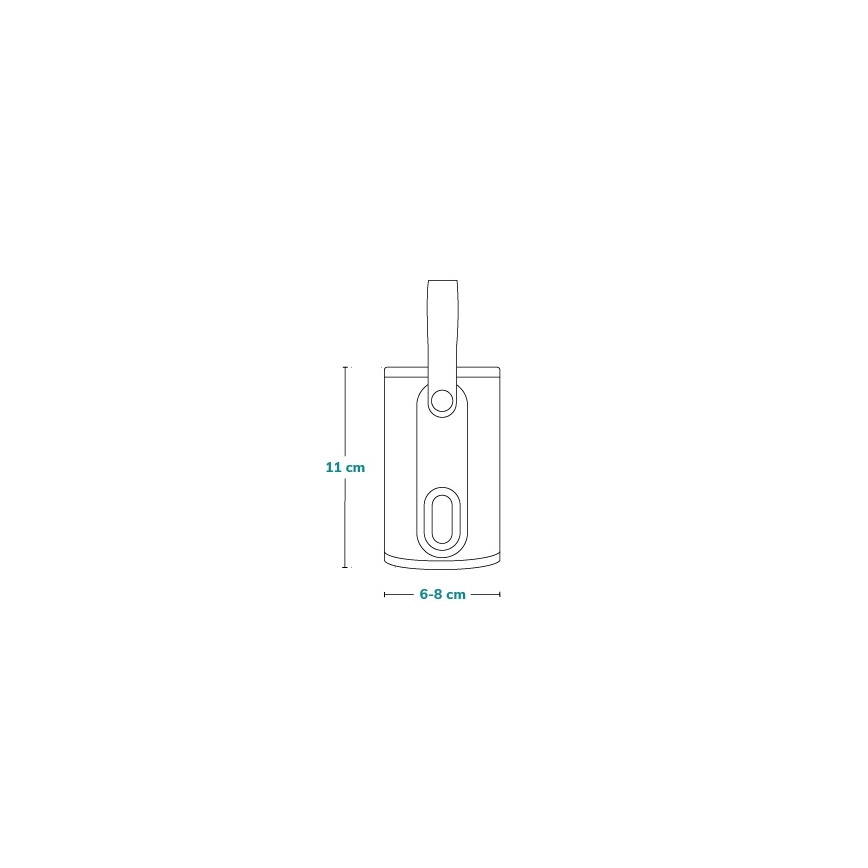 Lionelo - Calentador de biberones recargable THERMUP GO 18W/5V Rosa Baby