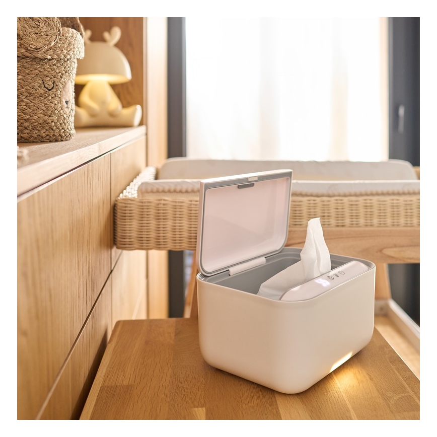 Lionelo - Calentador de toallitas húmedas BABYBLISS 20W/230V