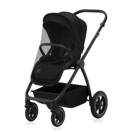 Lionelo - Carrito combinable 2 en 1 MERIL Ónix Negro