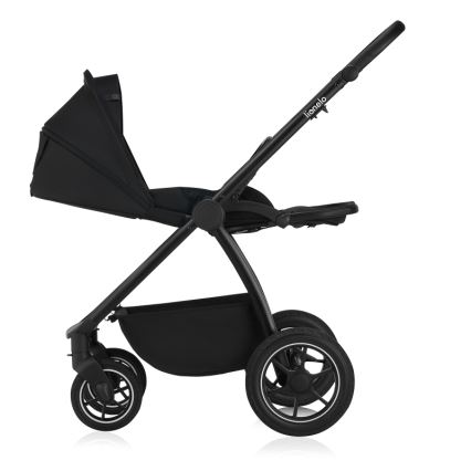 Lionelo - Carrito combinable 2 en 1 MERIL Ónix Negro