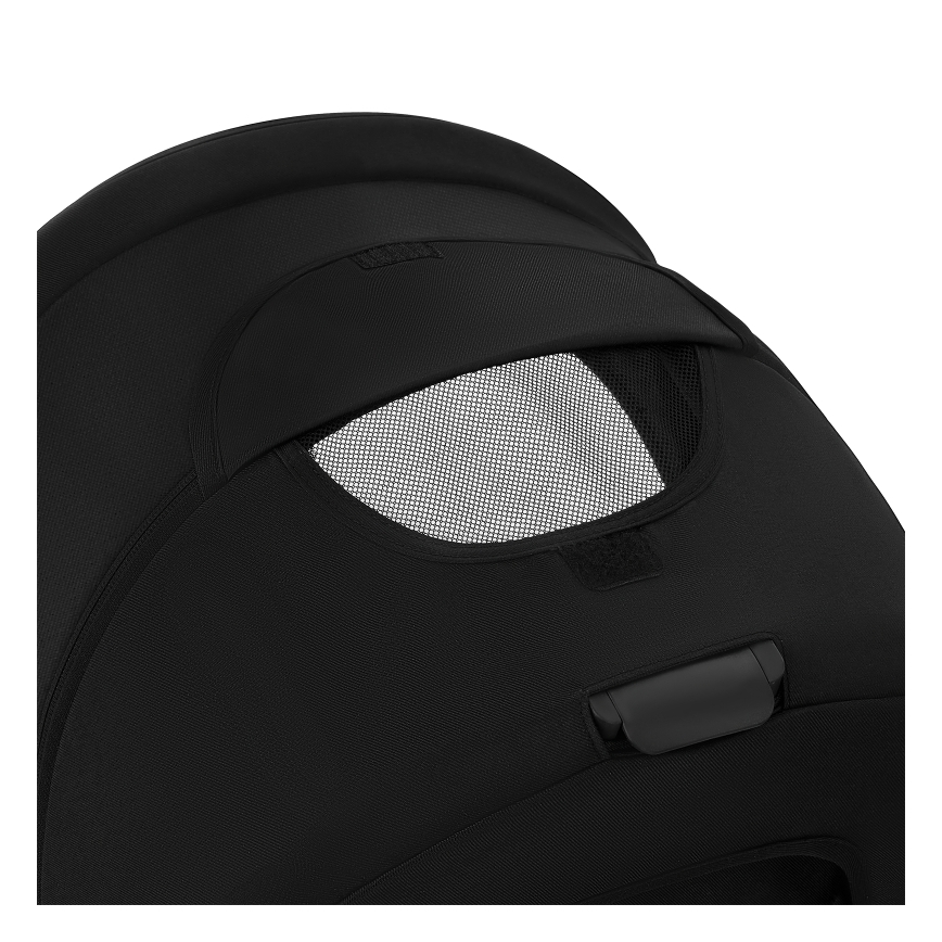 Lionelo - Carrito combinable 2 en 1 MERIL Ónix Negro