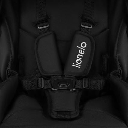 Lionelo - Carrito combinable 2 en 1 MERIL Ónix Negro