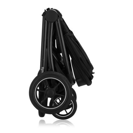 Lionelo - Carrito combinable 2 en 1 MERIL Ónix Negro