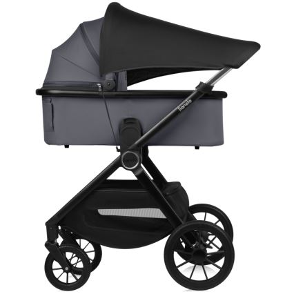 Lionelo - Carrito combinable 3 en 1 LAYLA Gris Piedra