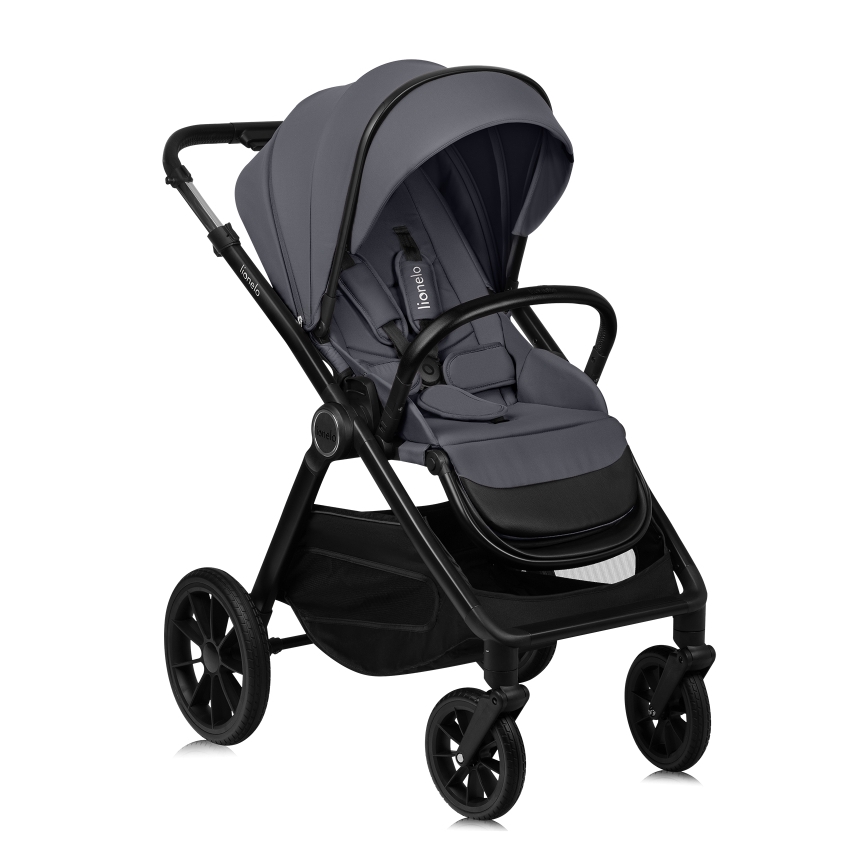 Lionelo - Carrito combinable 3 en 1 LAYLA Gris Piedra