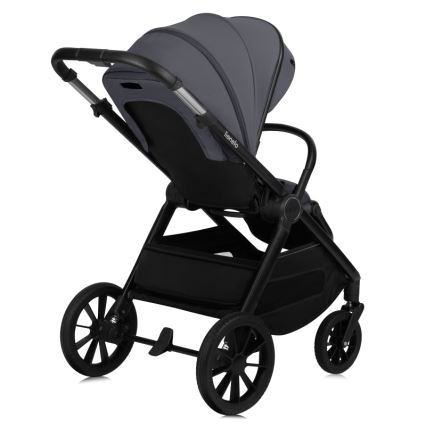 Lionelo - Carrito combinable 3 en 1 LAYLA Gris Piedra