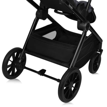 Lionelo - Carrito combinable 3 en 1 LAYLA Gris Piedra