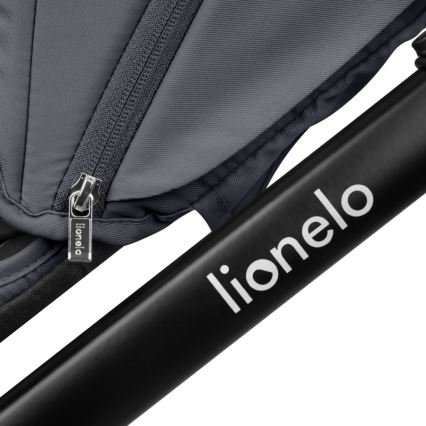 Lionelo - Carrito combinable 3 en 1 LAYLA Gris Piedra