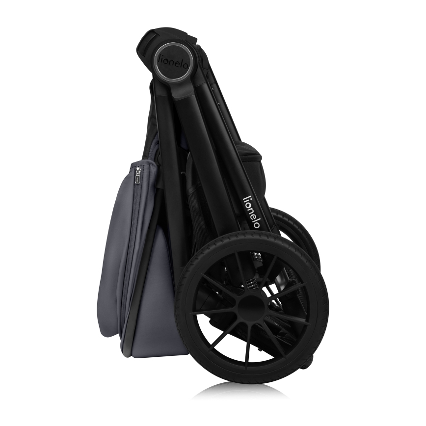 Lionelo - Carrito combinable 3 en 1 LAYLA Gris Piedra