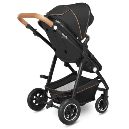 Lionelo - Carrito combinado 2 en 1 AMBER Gris Grafito