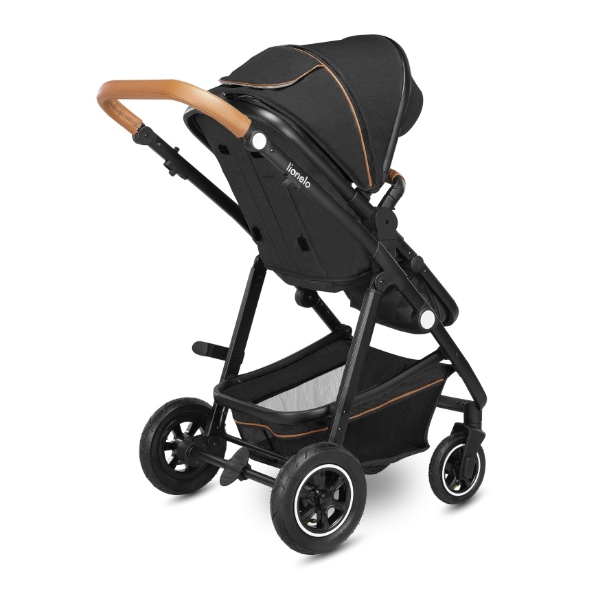 Lionelo - Carrito combinado 2 en 1 AMBER Gris Grafito