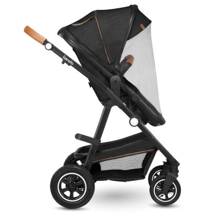 Lionelo - Carrito combinado 2 en 1 AMBER Gris Grafito