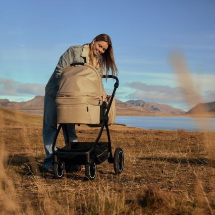 Lionelo - Carrito combinado 2 en 1 MERIL Beige Arena