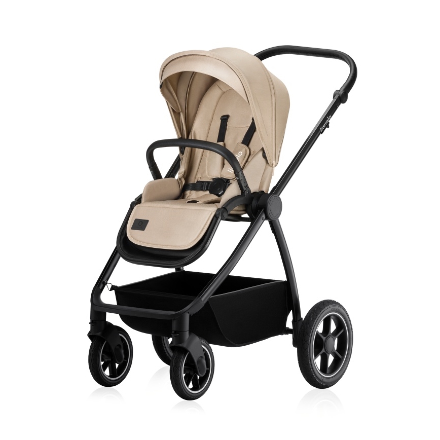Lionelo - Carrito combinado 2 en 1 MERIL Beige Arena