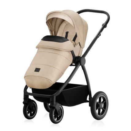 Lionelo - Carrito combinado 2 en 1 MERIL Beige Arena