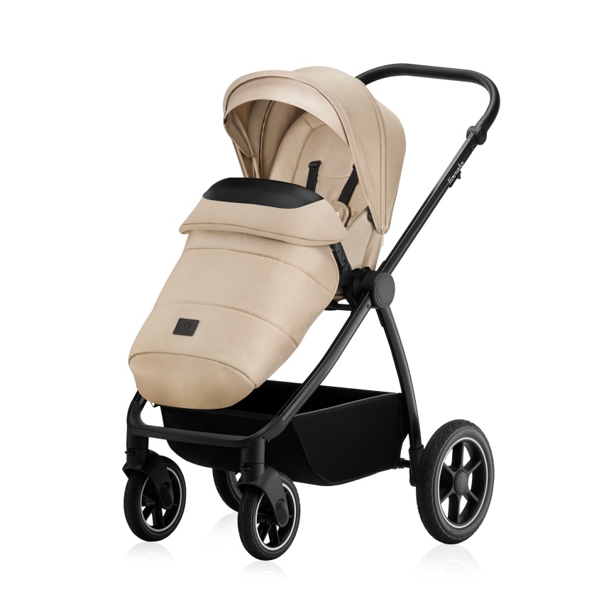 Lionelo - Carrito combinado 2 en 1 MERIL Beige Arena