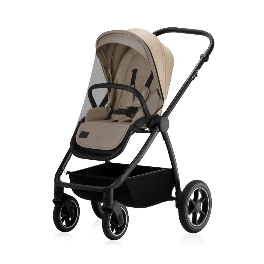 Lionelo - Carrito combinado 2 en 1 MERIL Beige Arena