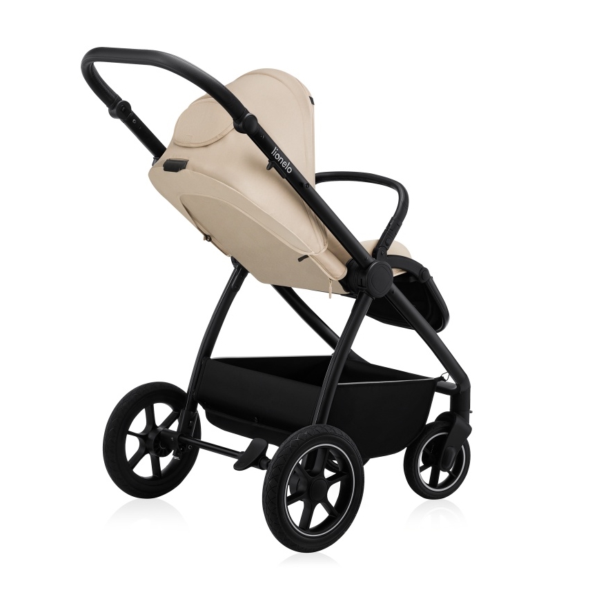 Lionelo - Carrito combinado 2 en 1 MERIL Beige Arena