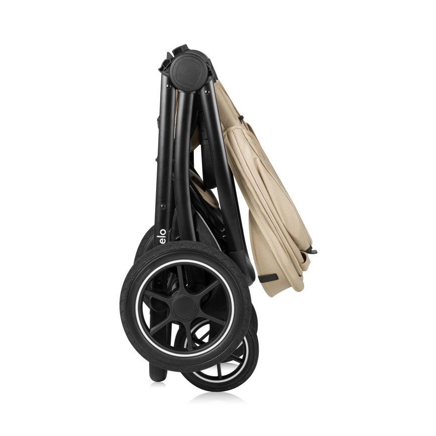 Lionelo - Carrito combinado 2 en 1 MERIL Beige Arena