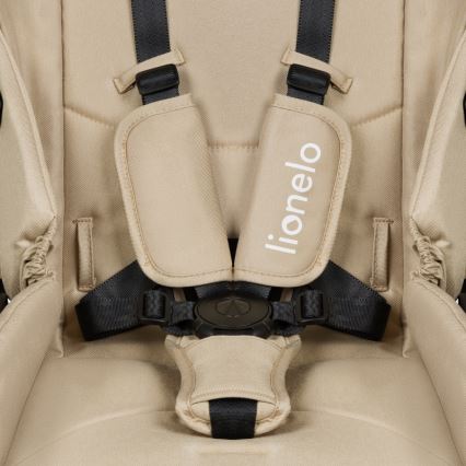Lionelo - Carrito combinado 2 en 1 MERIL Beige Arena