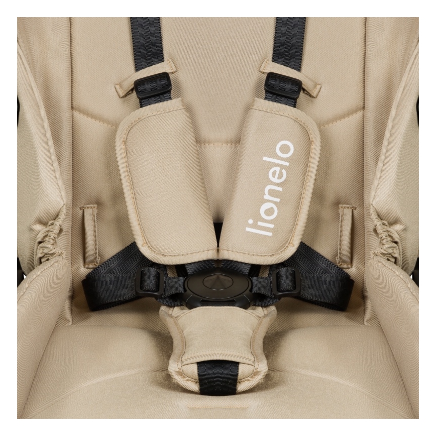 Lionelo - Carrito combinado 2 en 1 MERIL Beige Arena