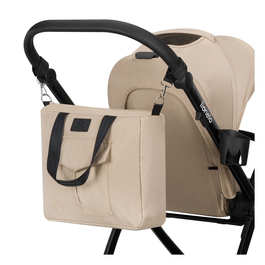 Lionelo - Carrito combinado 2 en 1 MERIL Beige Arena