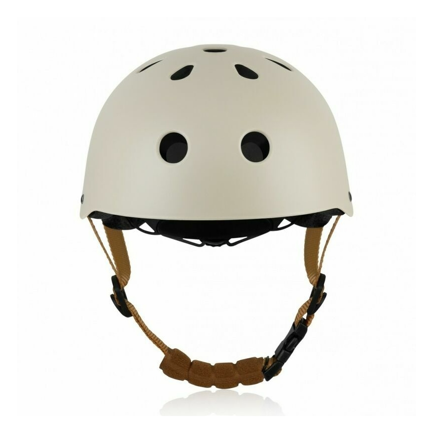 Lionelo - Casco infantil HELMET beige arena
