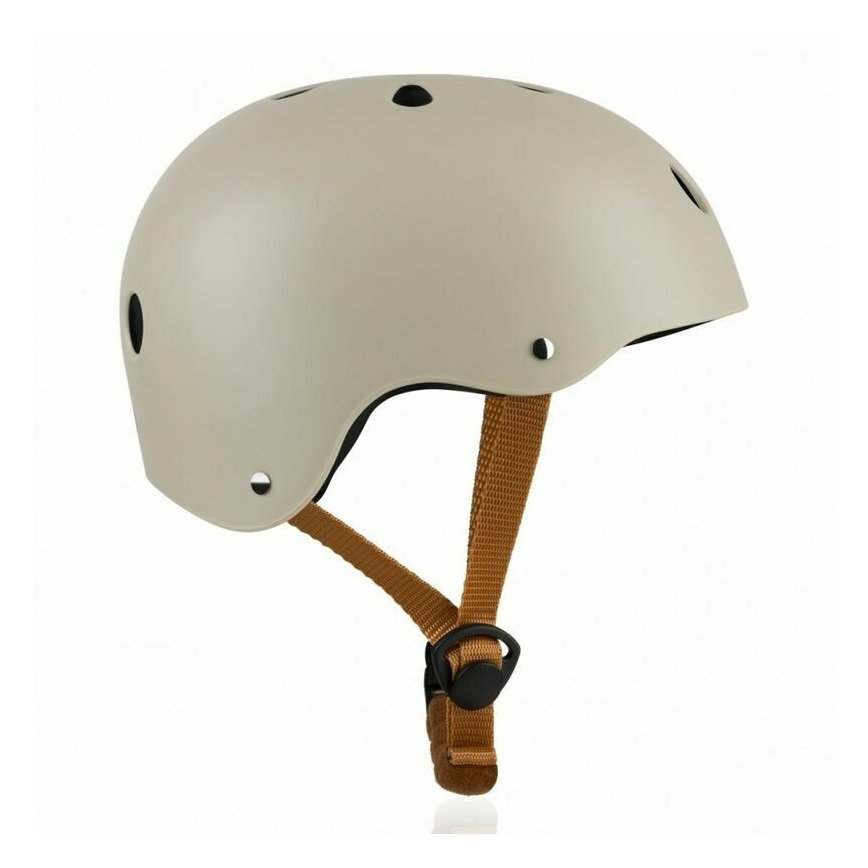 Lionelo - Casco infantil HELMET beige arena