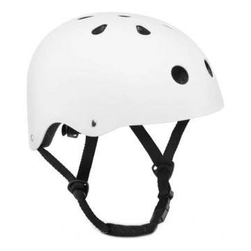 Lionelo - Casco infantil HELMET Blanco