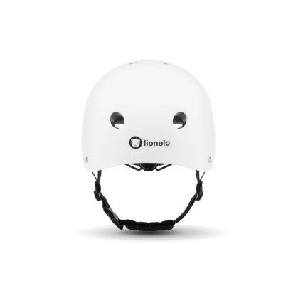Lionelo - Casco infantil HELMET Blanco