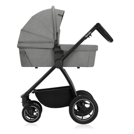 Lionelo - Coche combinado 2 en 1 MERIL Gris Piedra