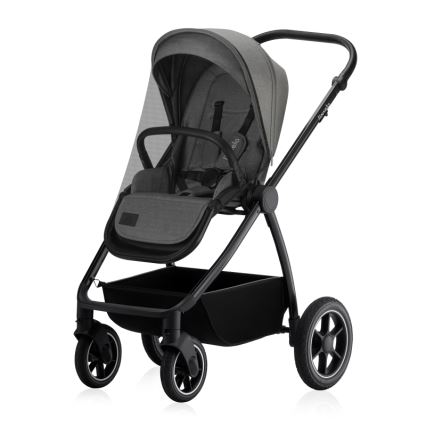 Lionelo - Coche combinado 2 en 1 MERIL Gris Piedra