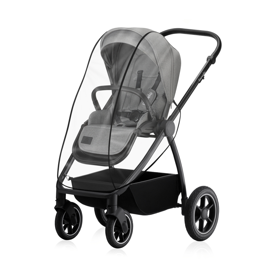 Lionelo - Coche combinado 2 en 1 MERIL Gris Piedra