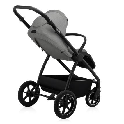 Lionelo - Coche combinado 2 en 1 MERIL Gris Piedra