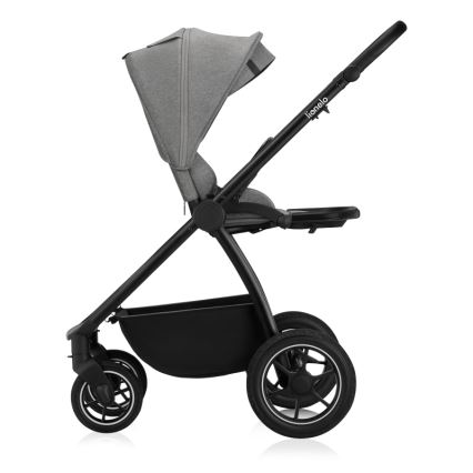Lionelo - Coche combinado 2 en 1 MERIL Gris Piedra