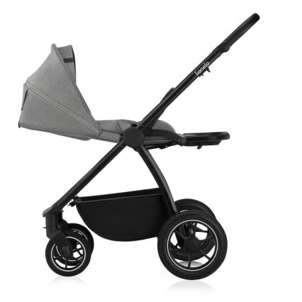 Lionelo - Coche combinado 2 en 1 MERIL Gris Piedra