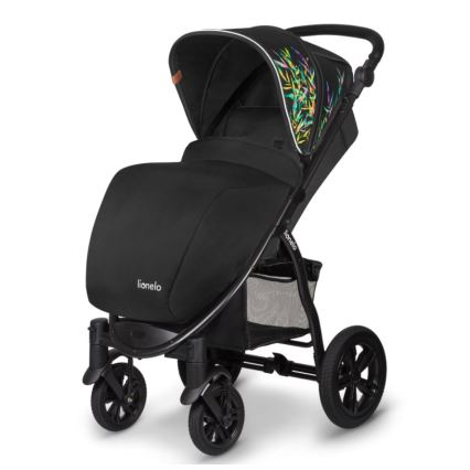 Lionelo - Cochecito ANNET TOUR negro/verde