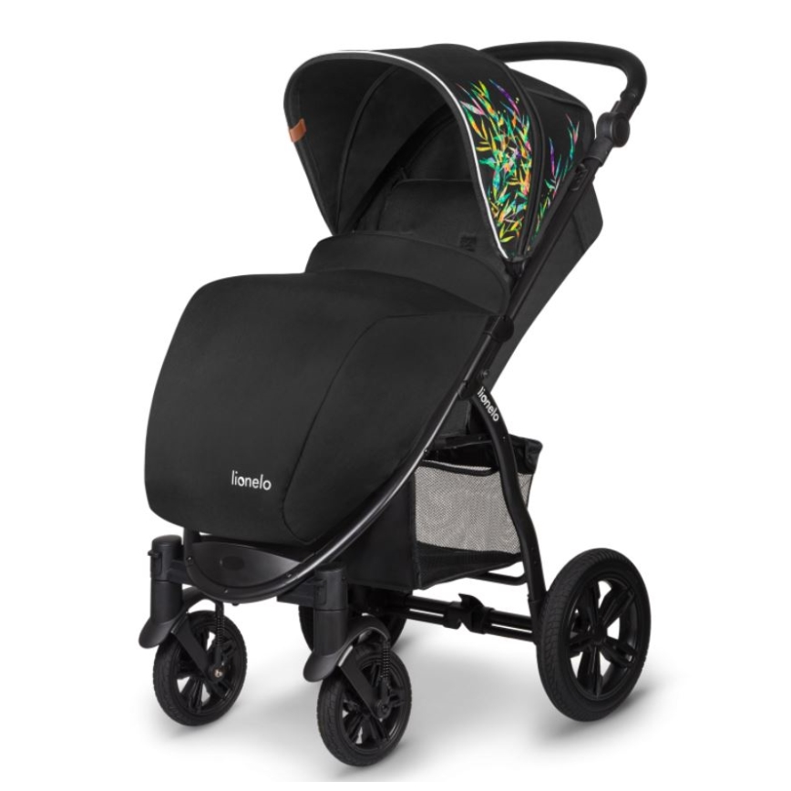 Lionelo - Cochecito ANNET TOUR negro/verde