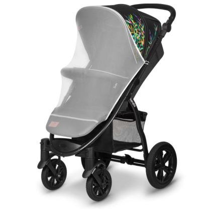 Lionelo - Cochecito ANNET TOUR negro/verde