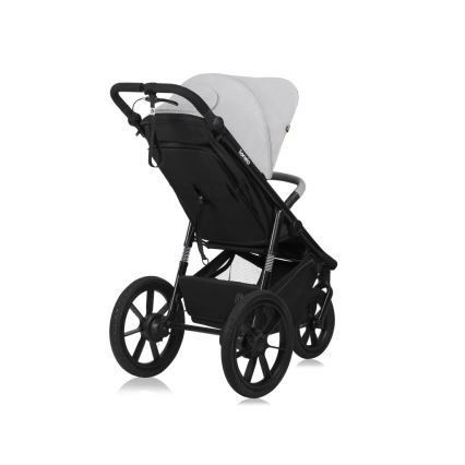 Lionelo - Cochecito AZURA negro/gris