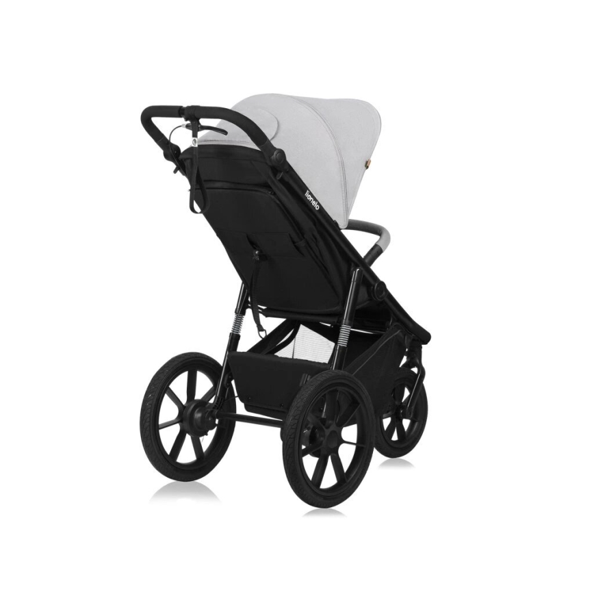 Lionelo - Cochecito AZURA negro/gris