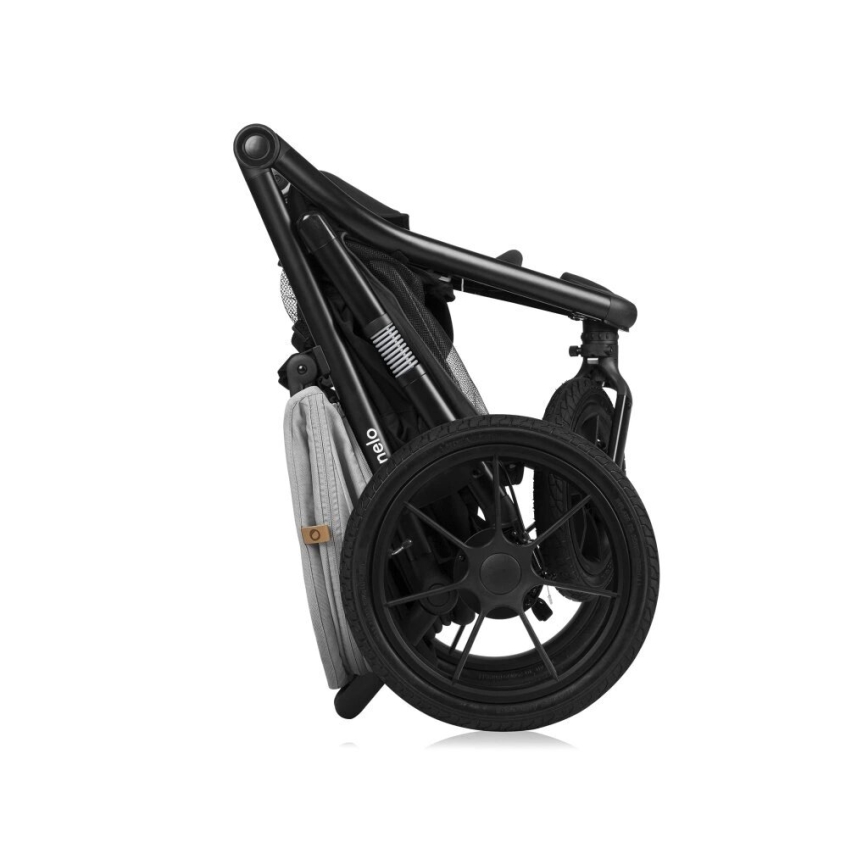 Lionelo - Cochecito AZURA negro/gris