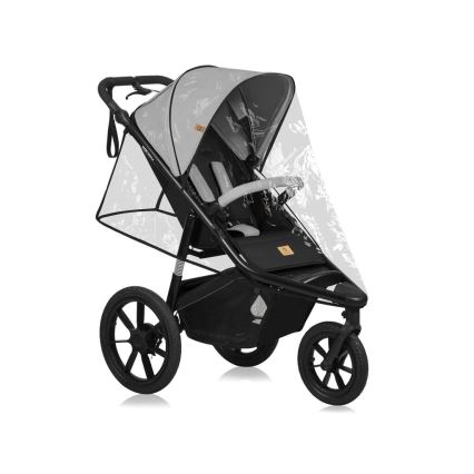 Lionelo - Cochecito AZURA negro/gris