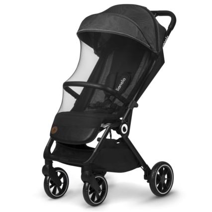 Lionelo - Cochecito CLOE negro/gris